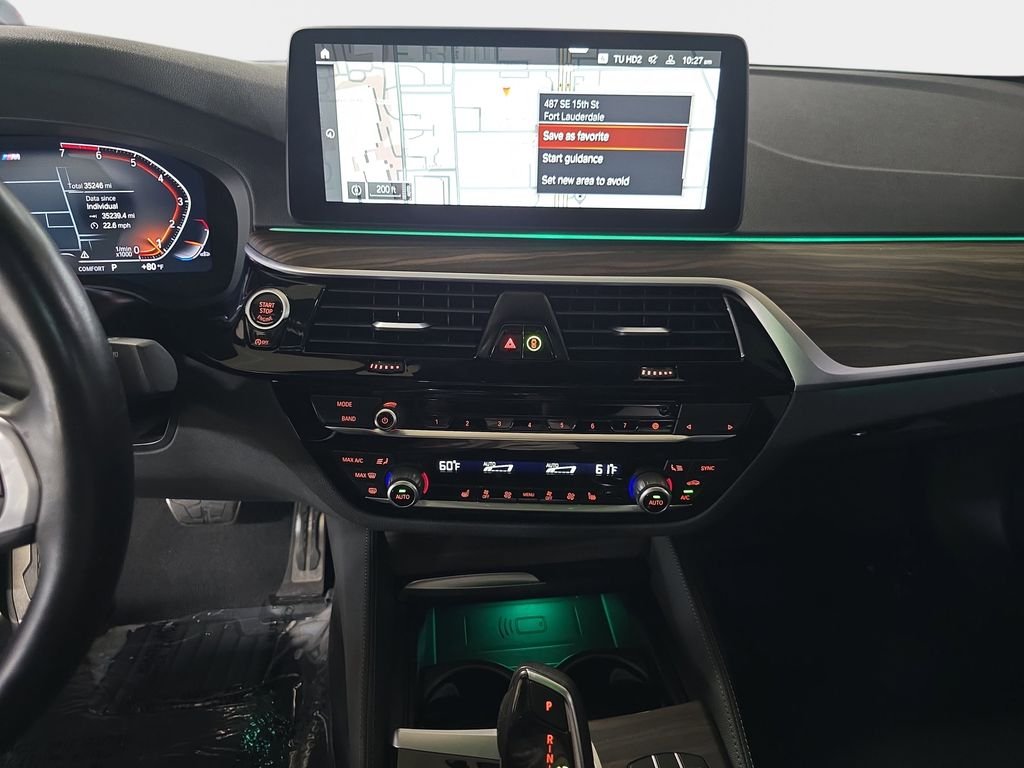Certified Used 2023 Black Sapphire Metallic BMW 530i image 23
