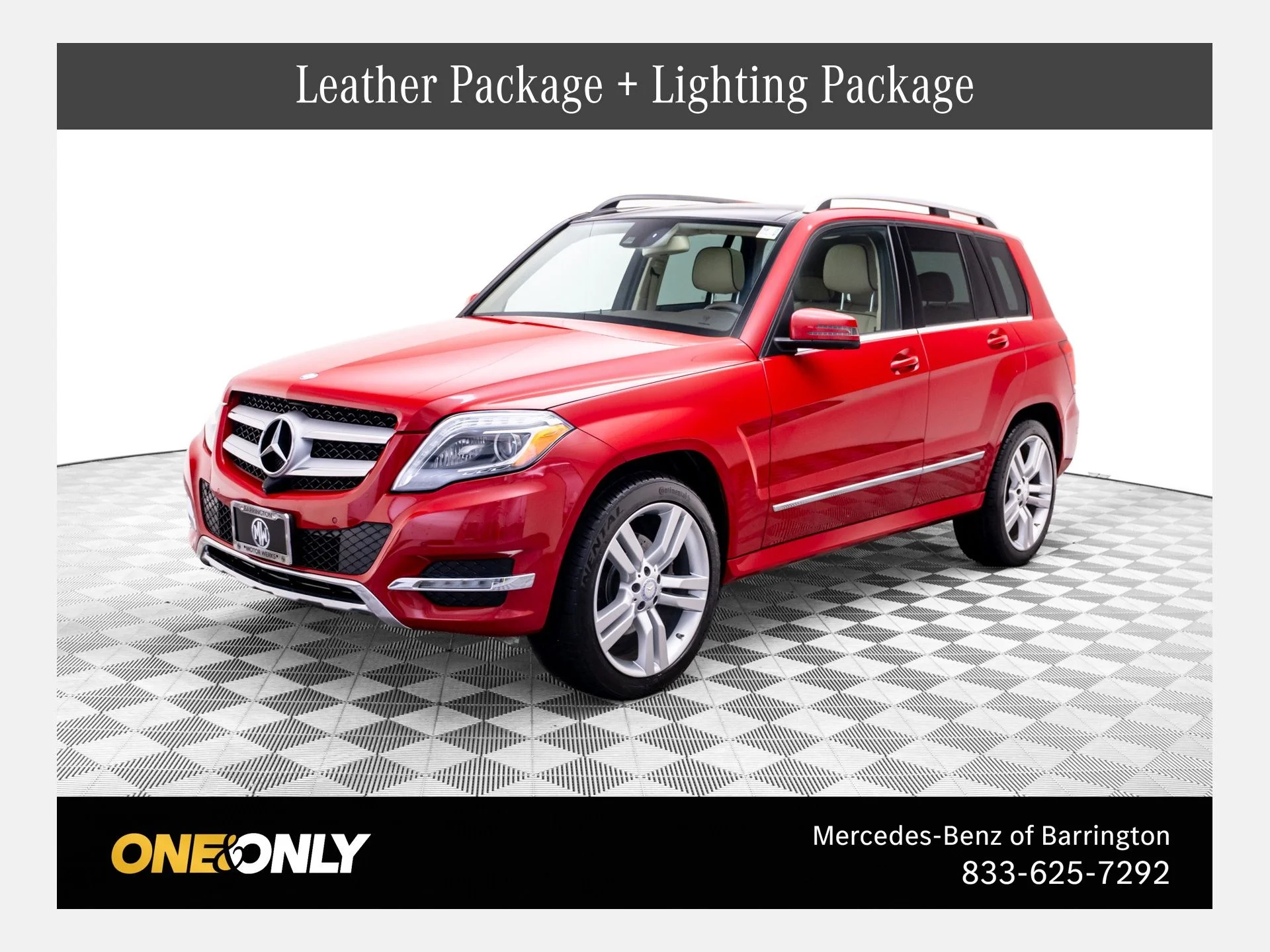 Used 2014 Red Mercedes-Benz GLK 350 image 1
