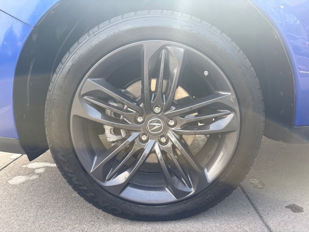 Certified Used 2021 Apex Blue Pearl Acura A-Spec Package image 11