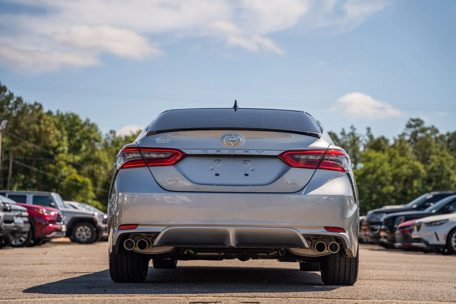 Used 2024 Silver Toyota XSE V6 image 6