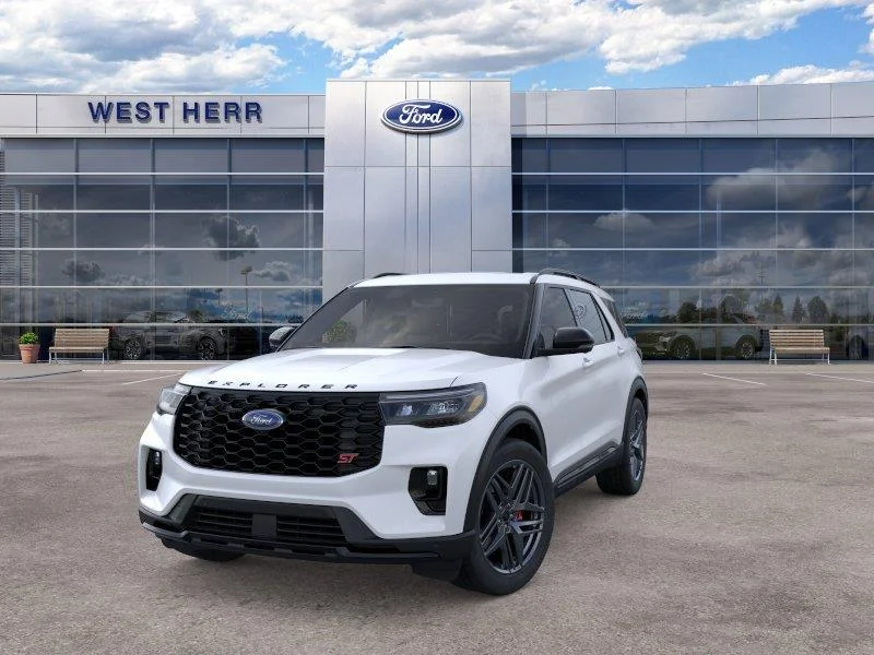 New 2026 Star White Metallic Tri-Coat Ford ST image 3