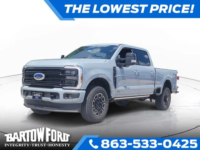 New 2026 Gray Metallic Ford Platinum image 1
