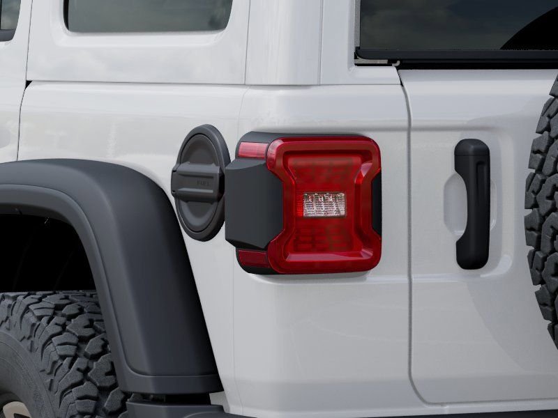 New 2026 Bright White Clear-Coat Exterior Paint Jeep Rubicon image 9