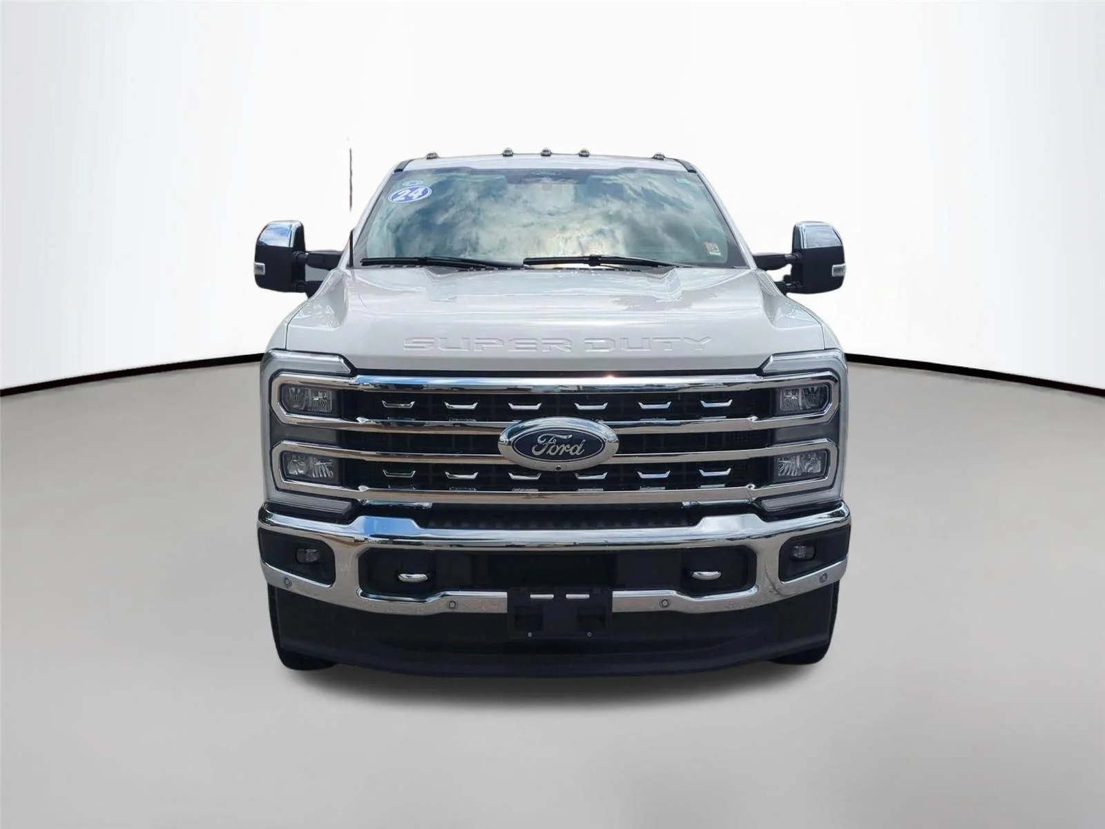 Used 2024 Star White Metallic Tri-Coat FORD  image 8