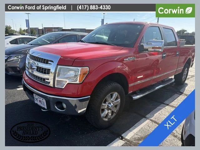 Used 2013 Red Ford XLT image 1