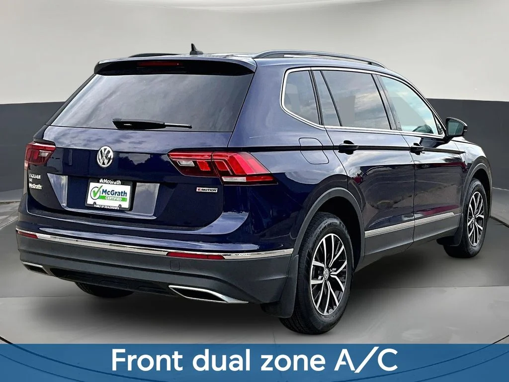 Used 2021 Blue Volkswagen 2.0T SE image 8