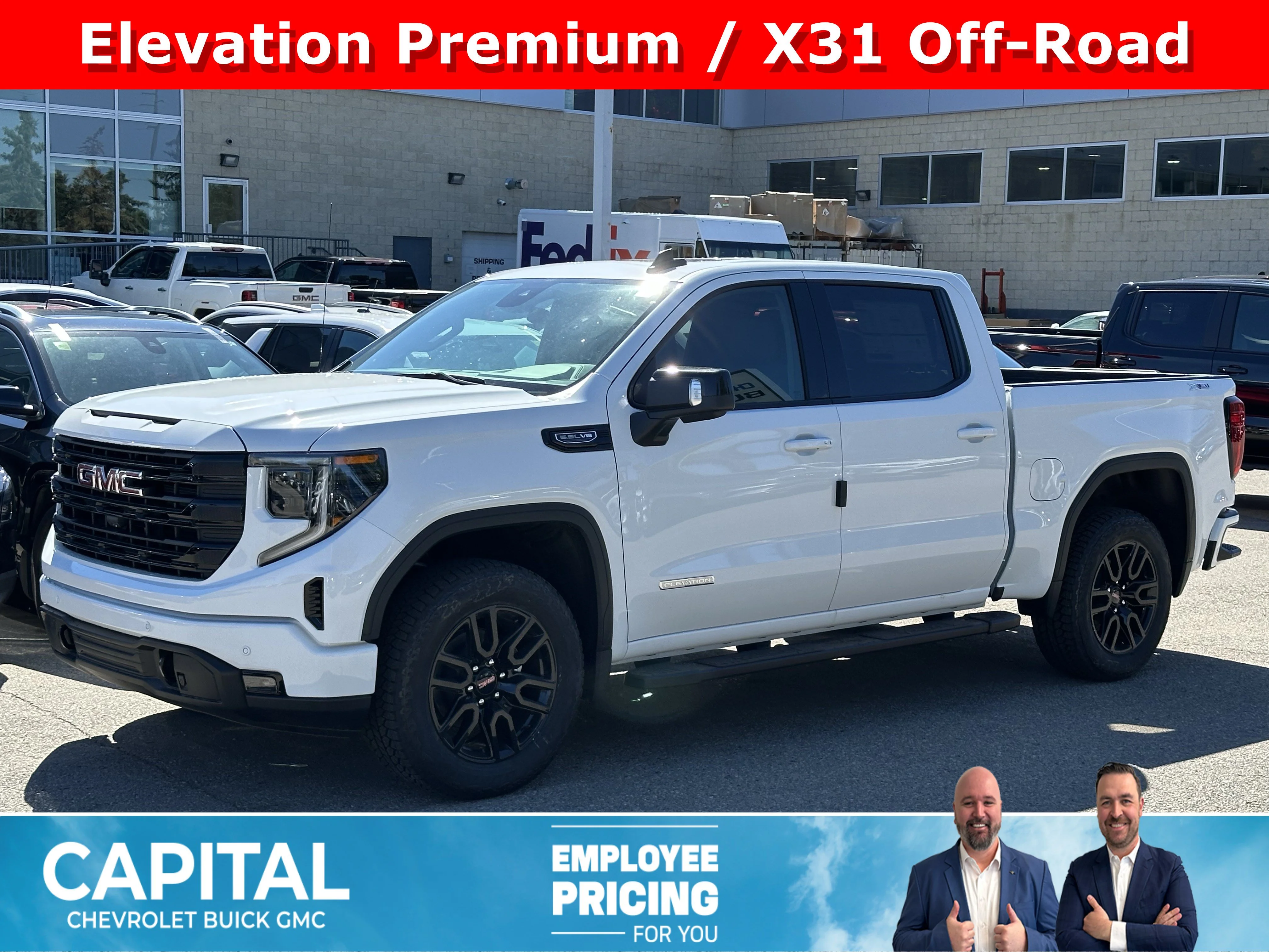 New 2026 Summit White GMC Elevation image 1