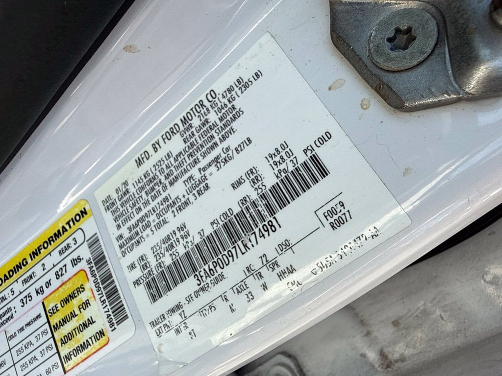 Used 2020 White Ford Titanium image 10