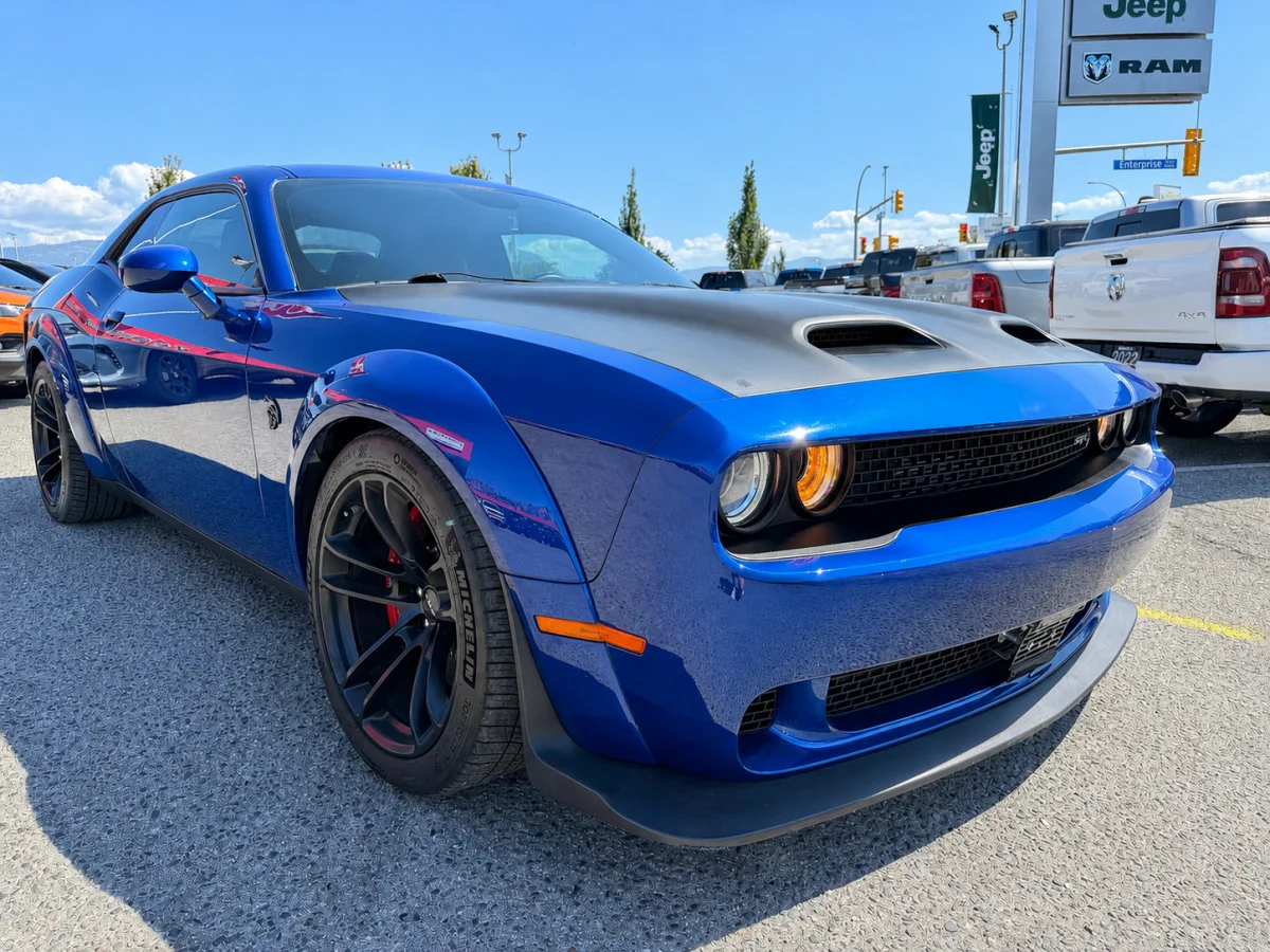 Used 2020 Blue Dodge Srt Hellcat Redeye image 8