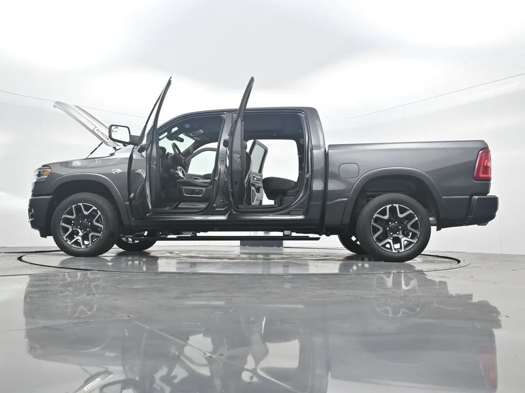 New 2026 Granite Crystal Metallic Clear-Coat Exterior Paint RAM Laramie image 48