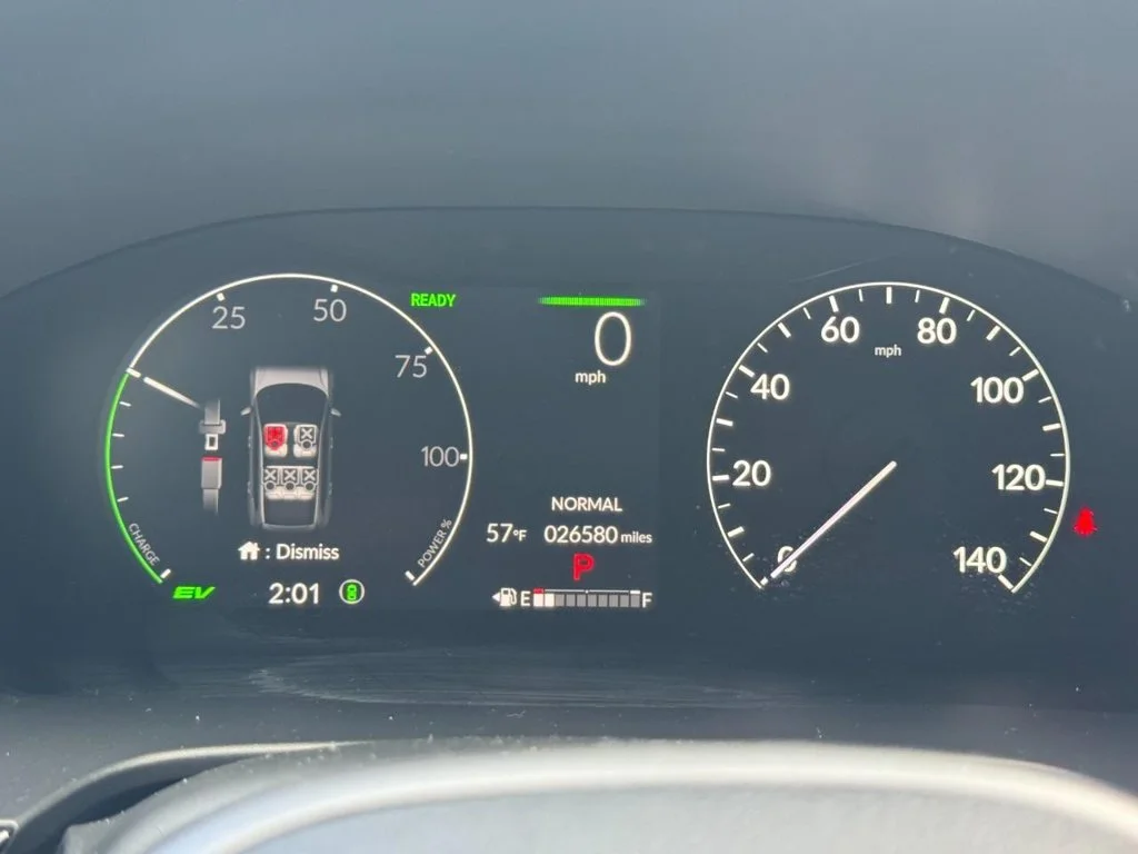 Certified Used 2025 Crystal Black Pearl Honda HYBRID AWD SPORT image 28