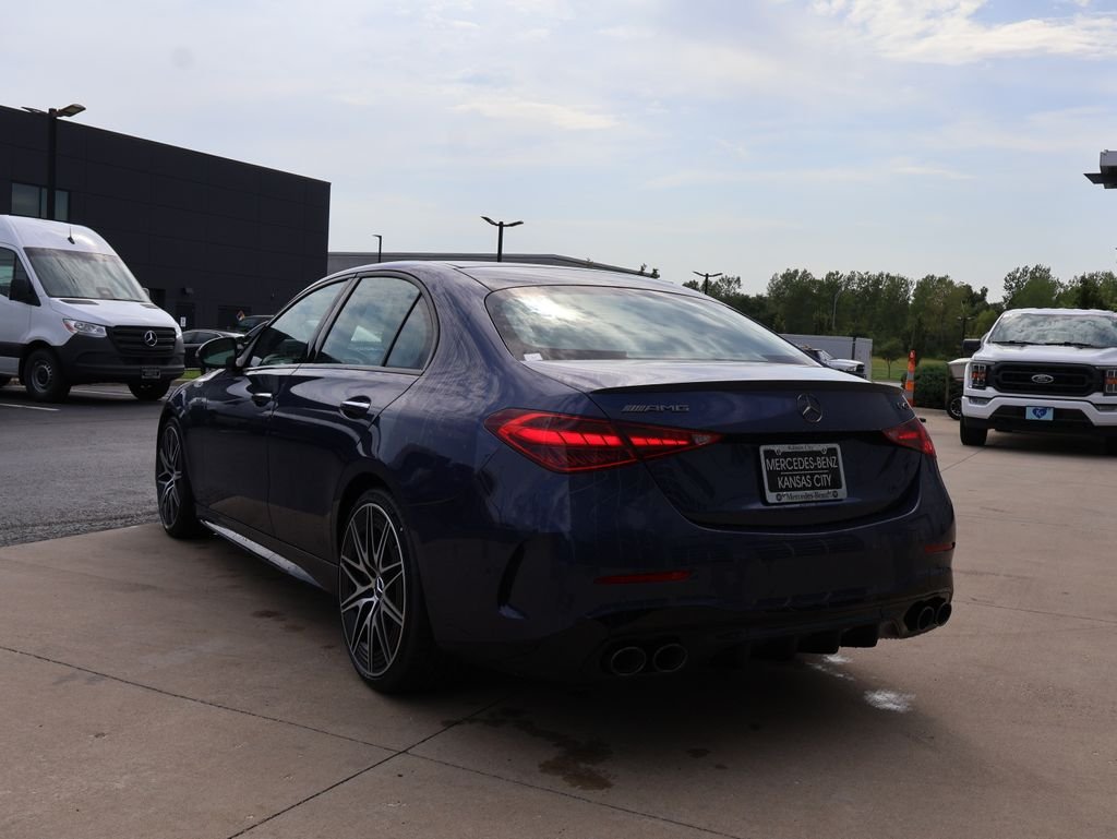 New 2026 Twilight Blue Metallic Mercedes-Benz C 43 AMG® image 5