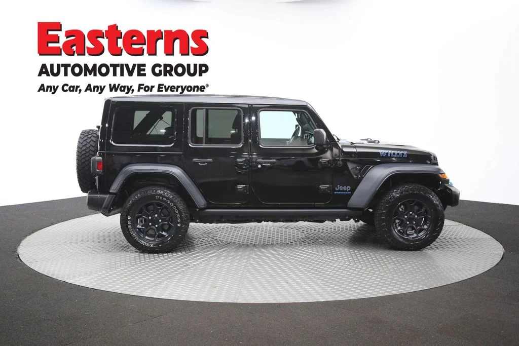 Used 2023 Black Jeep Willys 4xe image 45