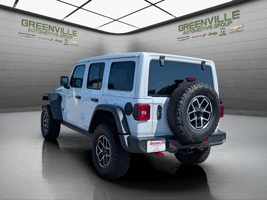 Used 2026 Bright White Clearcoat Jeep Rubicon w/Sky One-Touch image 5