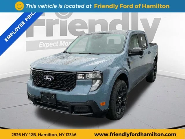 New 2026 Azure Gray Metallic Tri-Coat Ford XLT image 1
