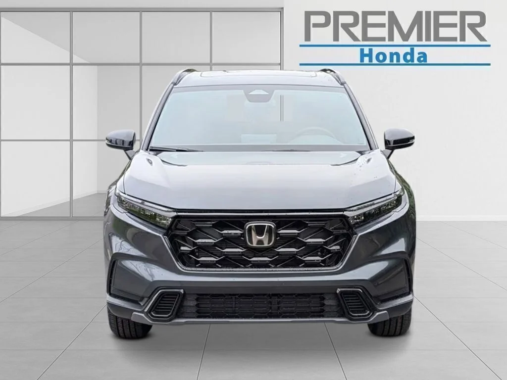 New 2026 Meteorite Gray Metallic Honda AWD Sport Hybrid image 8