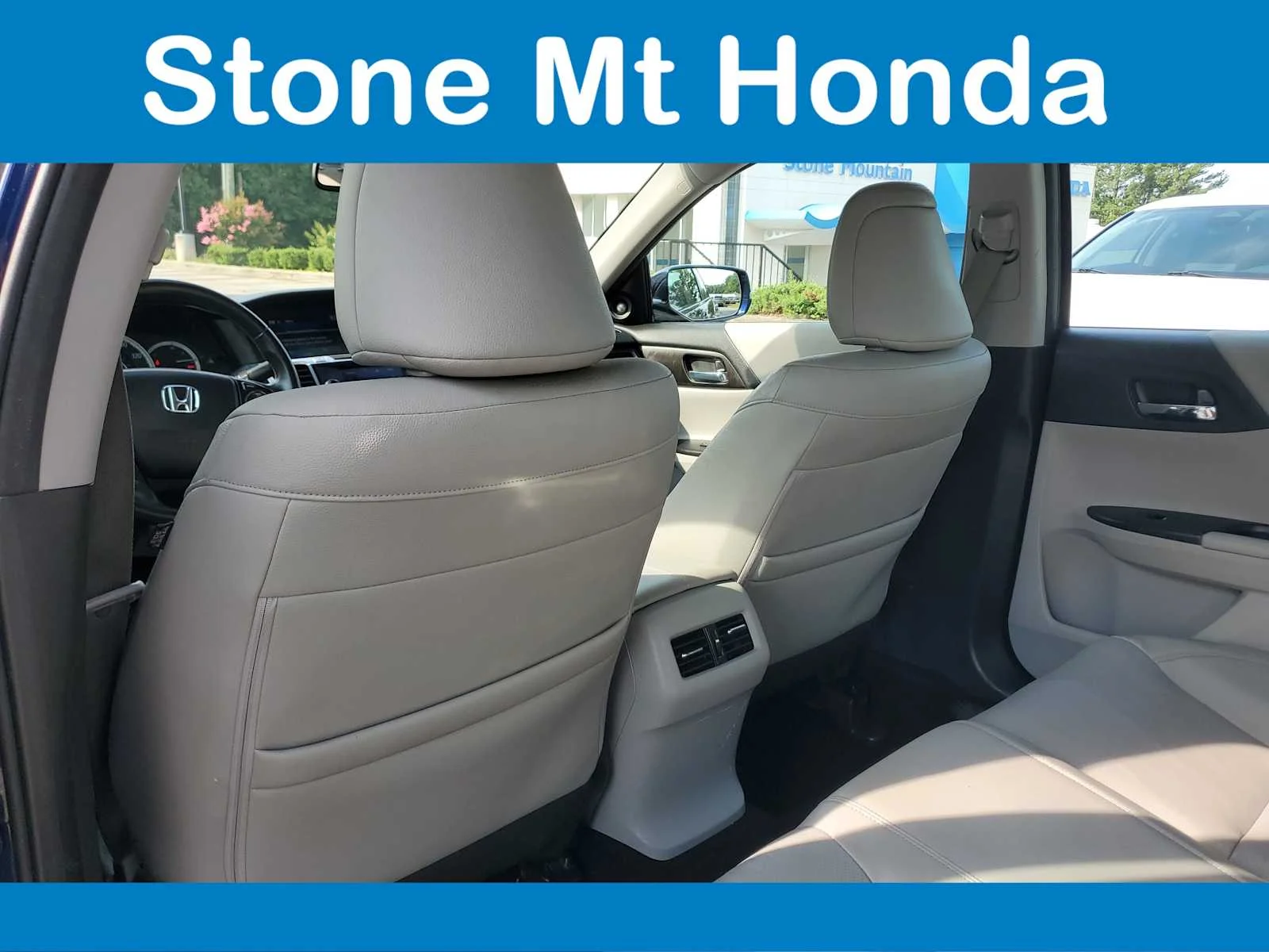Used 2015 Obsidian Blue Pearl Honda EX-L image 8