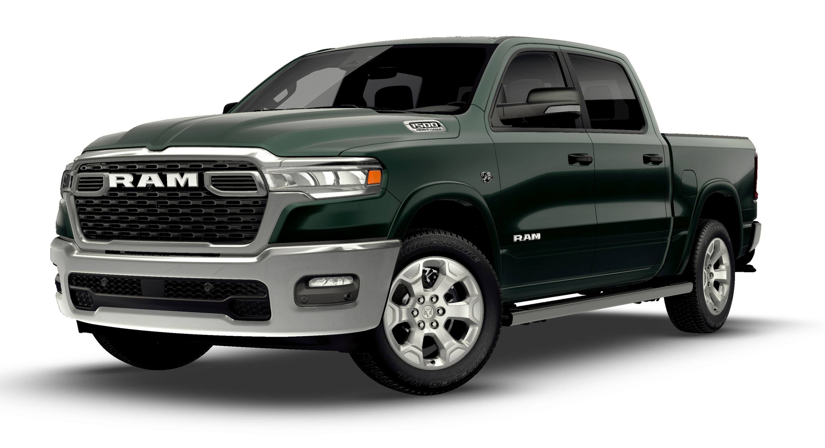 New 2026 Serrano-Green Metallic Exterior Paint RAM Big Horn/Lone Star image 13