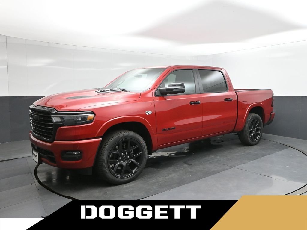 New 2026 Molten Red Pearl-Coat Exterior Paint RAM Laramie image 1