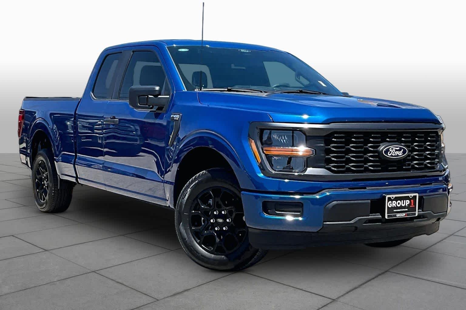 Used 2025 Atlas Blue Metallic Ford STX image 3