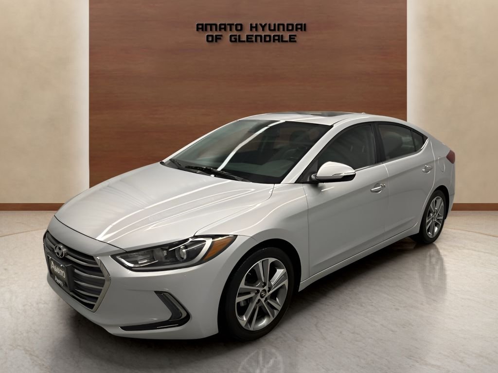 Used 2017 Hyundai Elantra Limited with VIN KMHD84LF5HU207162 for sale in Glendale, WI