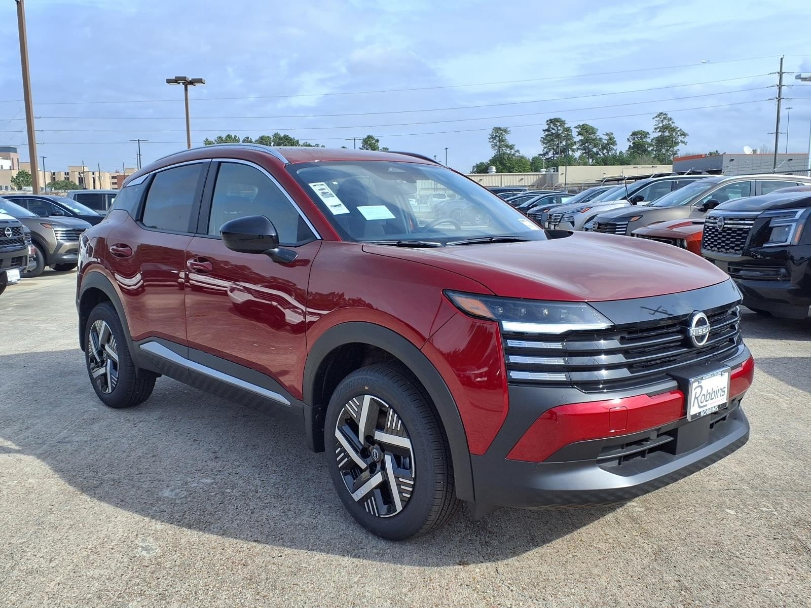 2026 Nissan Kicks SV Red at Robbins Nissan