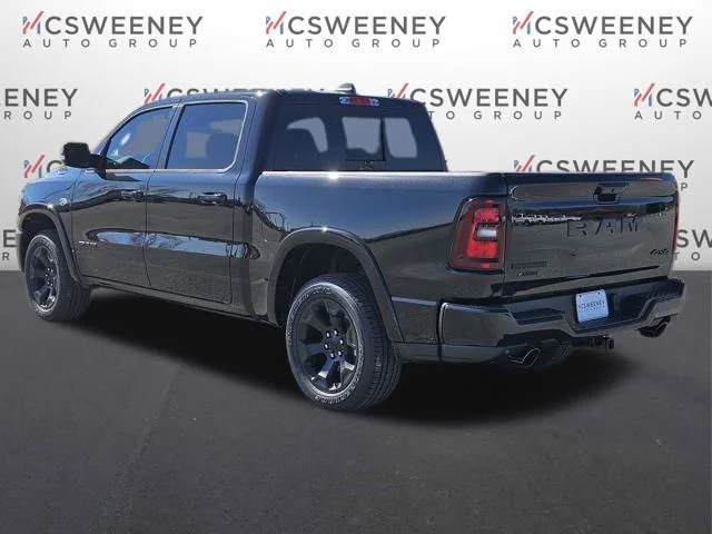 New 2026 Diamond Black Crystal Pearl-Coat Exterior Paint RAM Big Horn/Lone Star image 3