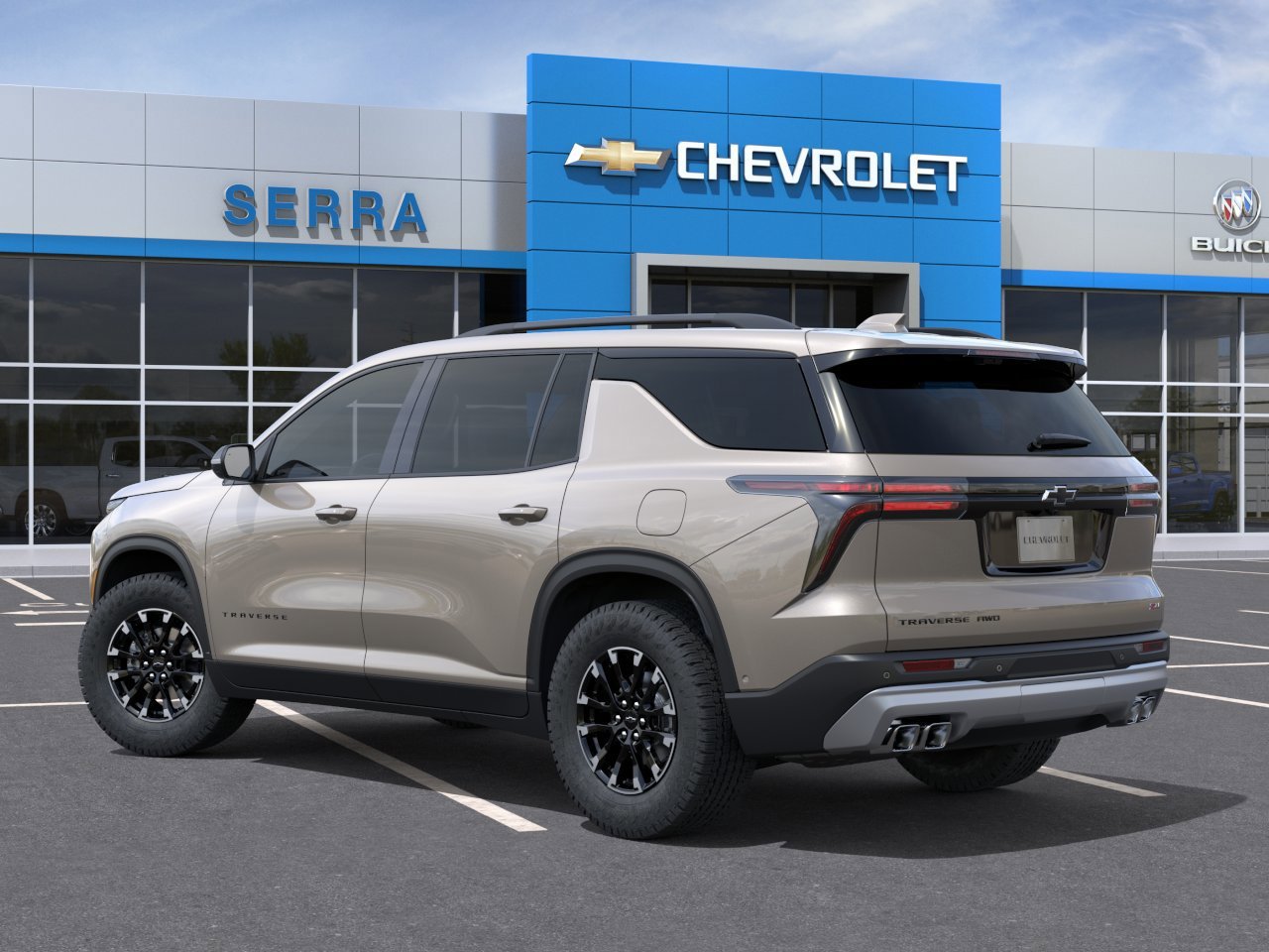 New 2026 Sandstone Gray Chevrolet Z71 image 3
