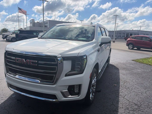 Used 2021 Summit White GMC SLT image 5
