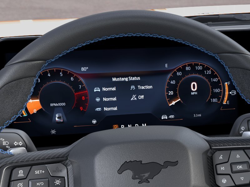 New 2026 Orange Fury Metallic Tri-coat Ford Dark Horse® Premium image 13