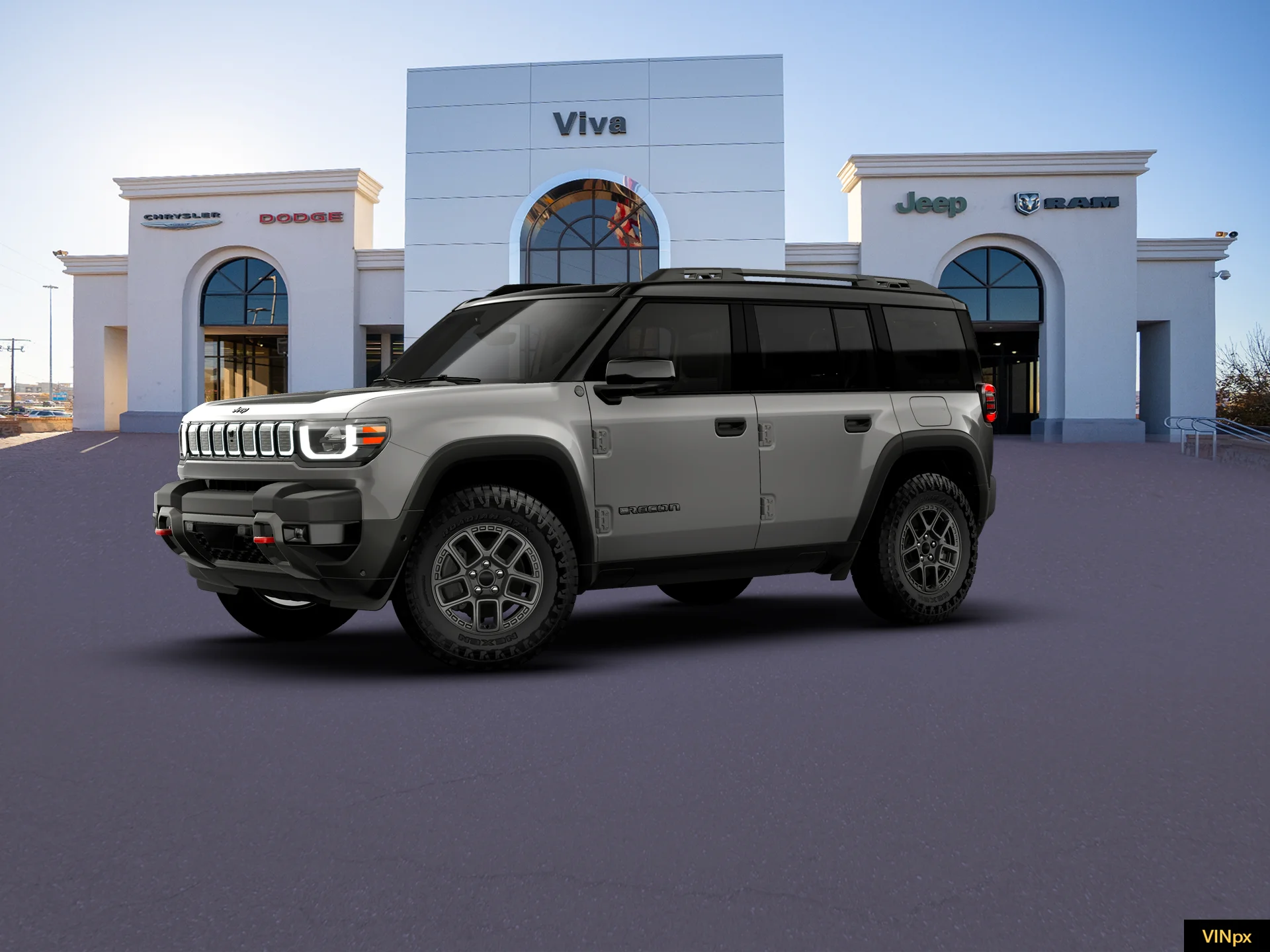 New 2026 Ceramic Gray Clear-Coat Exterior Paint Jeep Moab image 2