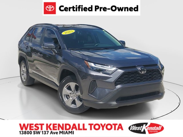 Certified Pre-Owned 2025 Toyota RAV4 Hybrid XLE in Miami @ West