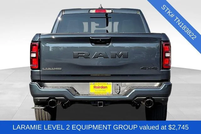 New 2026 Forged Blue Metallic Exterior Paint RAM Laramie image 4