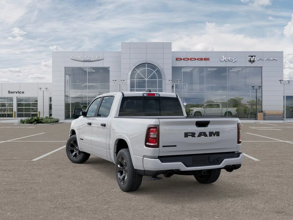 New 2025 Bright White Clear-Coat Exterior Paint RAM Big Horn/Lone Star image 3