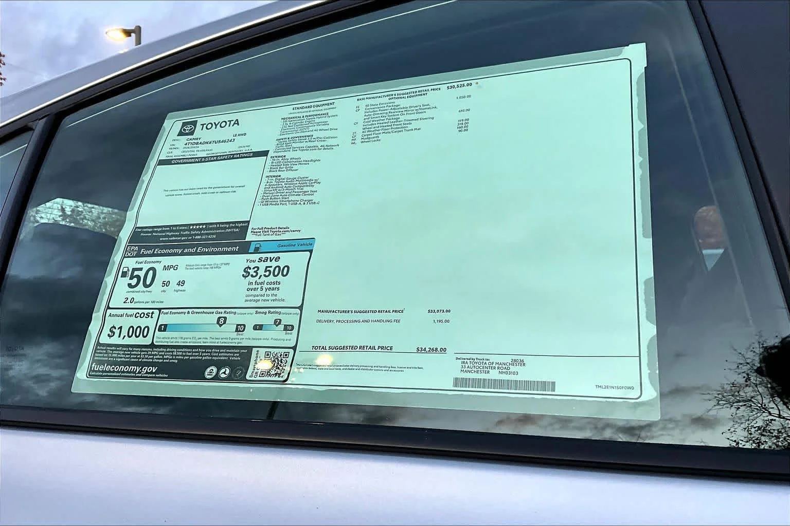 Used 2026 Celestial Silver Metallic Toyota LE image 19