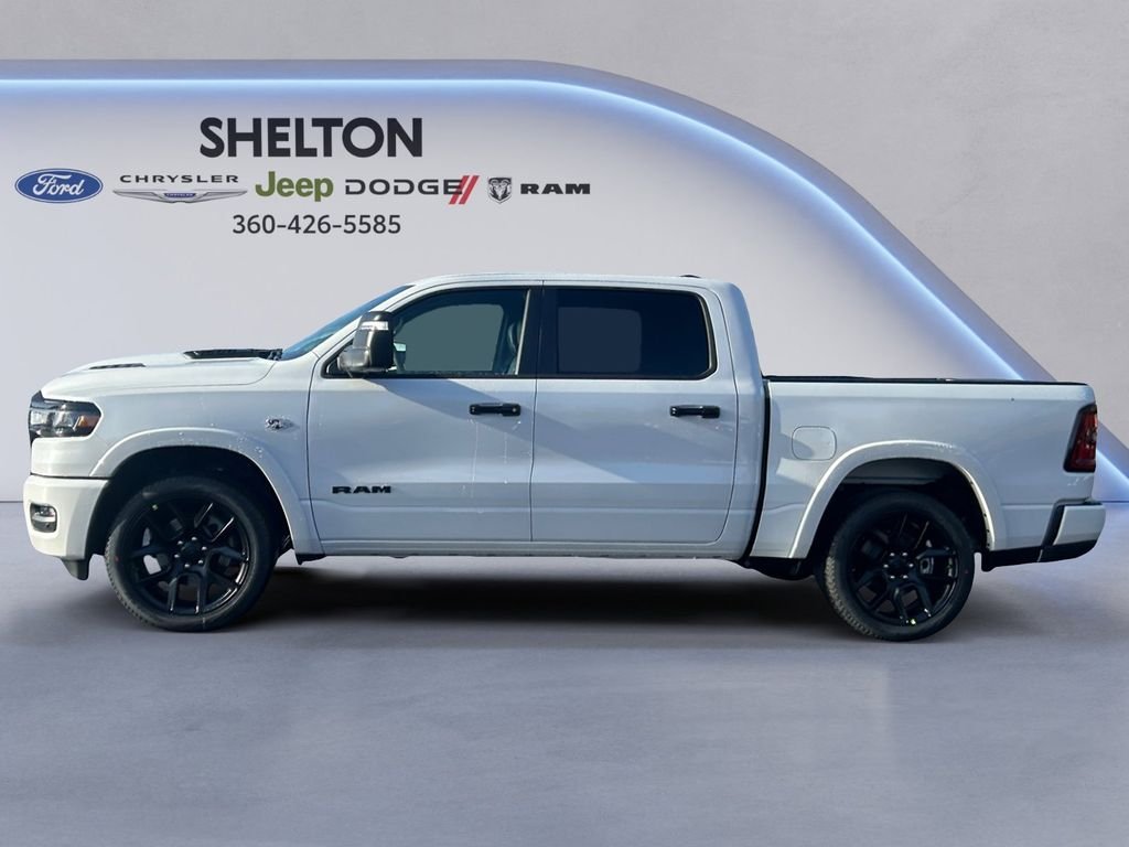 New 2026 Ivory White Tri-Coat Pearl-Coat Exterior Paint RAM Laramie image 2