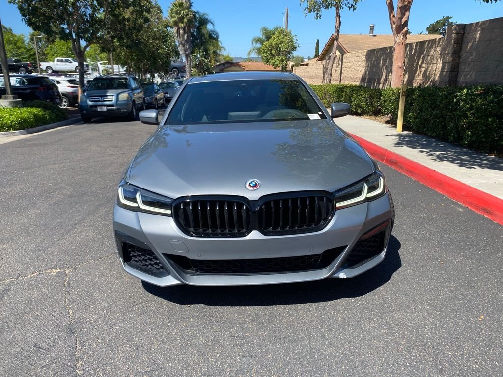 Used 2023 Gray BMW M550i xDrive image 2