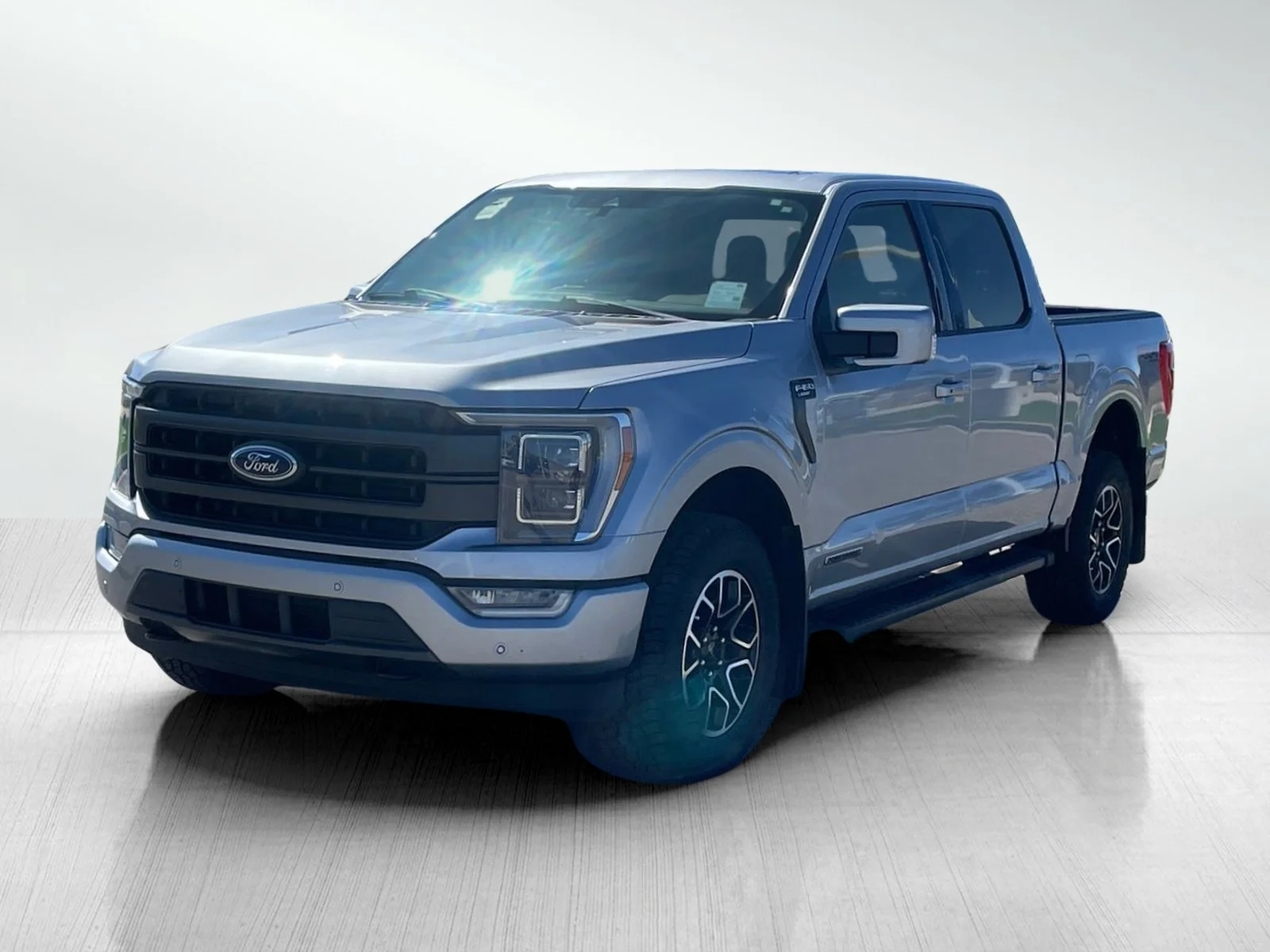 Used 2022 Iconic Silver Metallic Ford LARIAT image 7