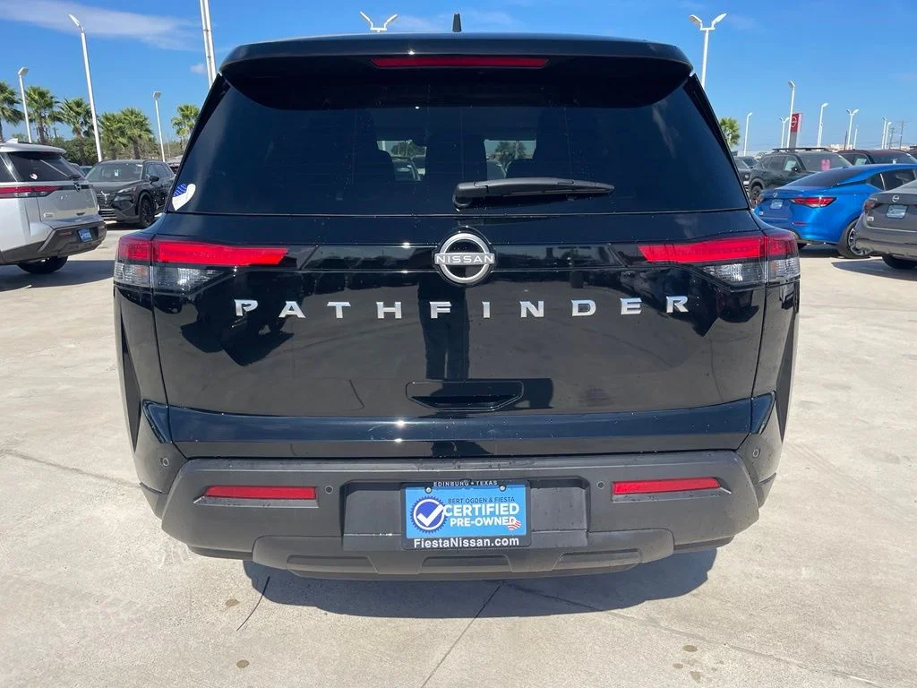 Certified Used 2025 Black Nissan S image 8