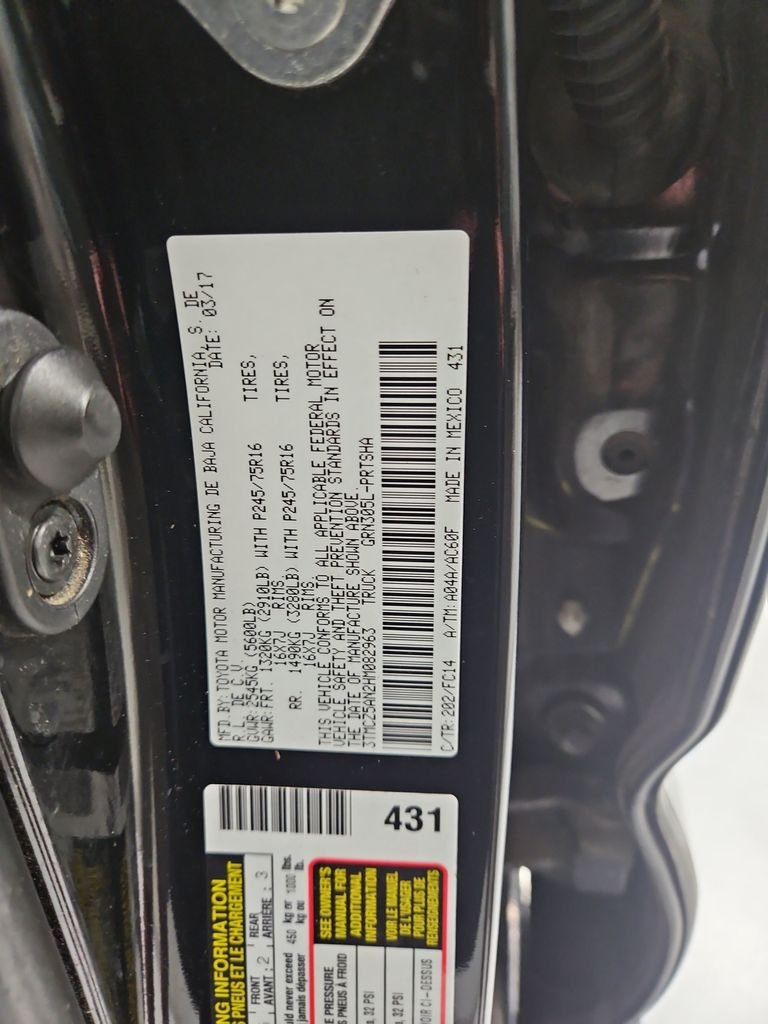 Used 2017 Black Toyota SR5 image 29