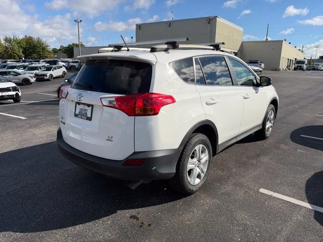 Used 2015 White Toyota LE image 6