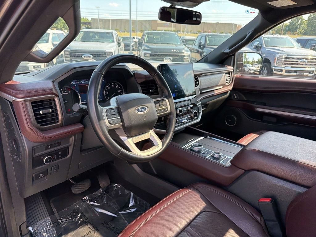 Used 2024 Dark Matter Gray Metallic Ford Limited image 12