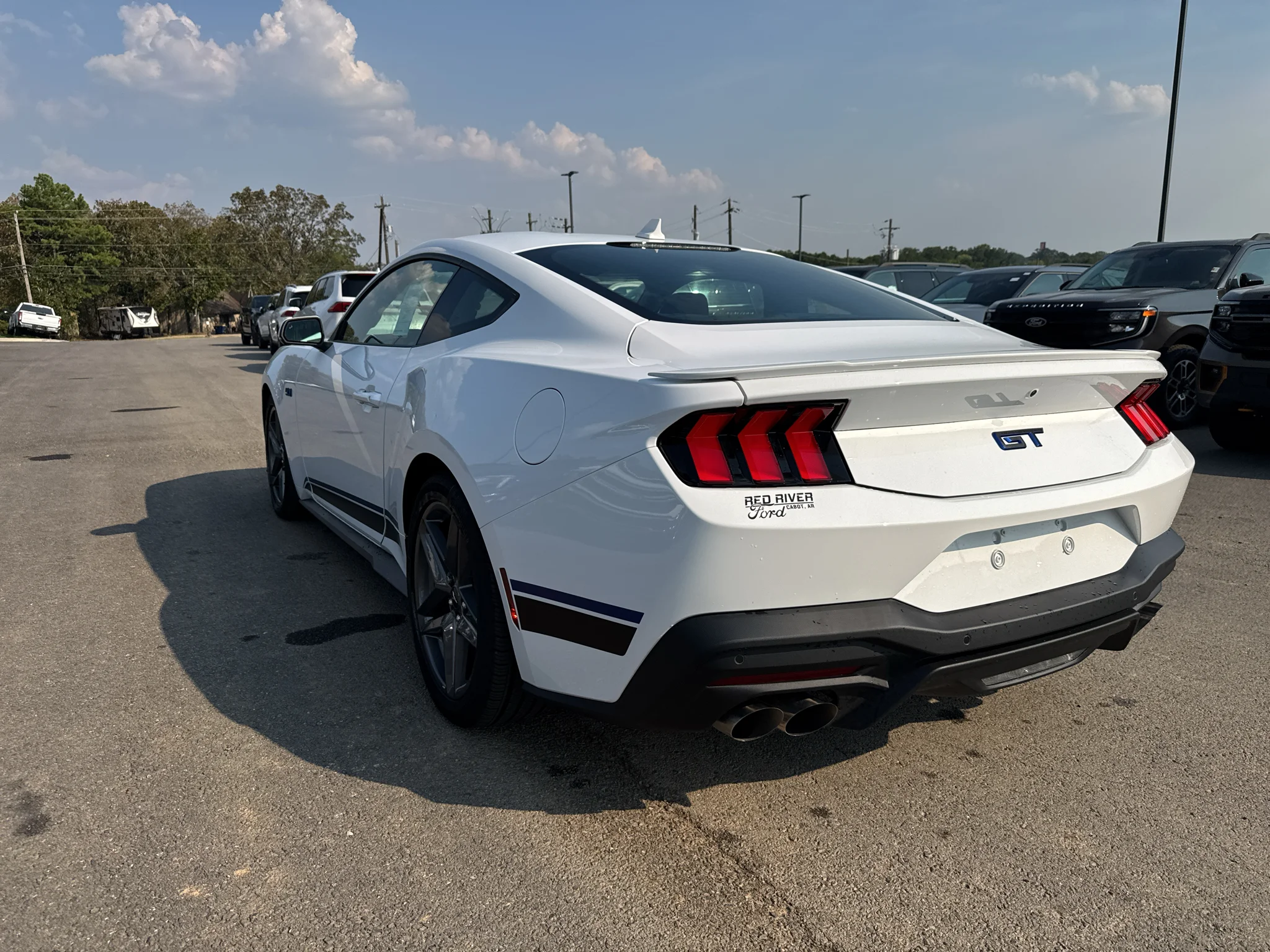 New 2025 Oxford White Ford GT Premium Fastback image 7