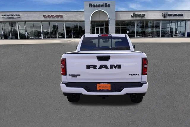 New 2026 Bright White Clear-Coat Exterior Paint RAM Laramie image 6