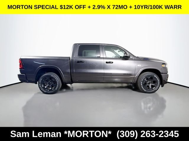 New 2026 Granite Crystal Metallic Clear-Coat Exterior Paint Ram Big Horn/Lone Star image 8