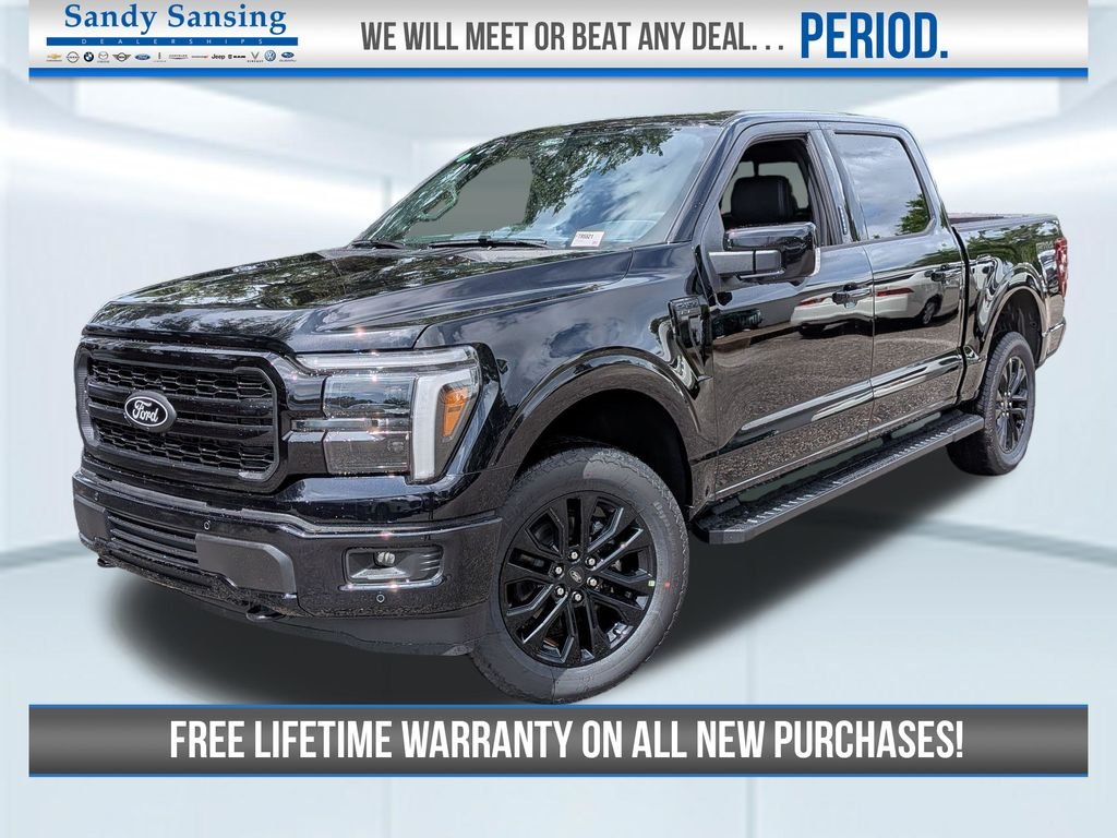 New 2026 Agate Black Metallic Ford Lariat® image 1