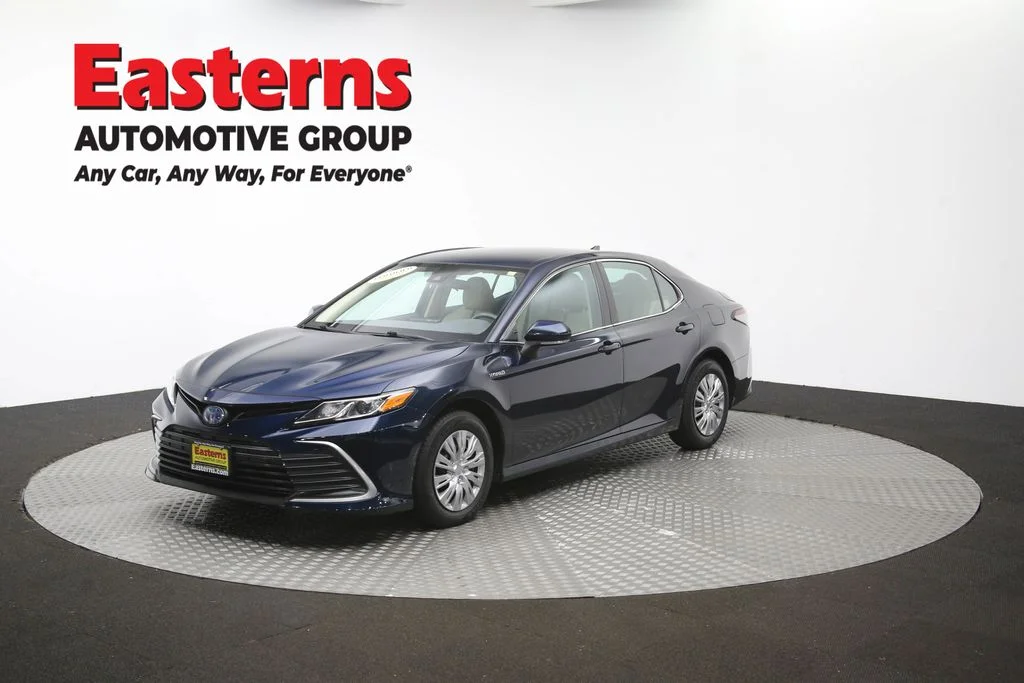Used 2021 Blue Toyota LE image 54