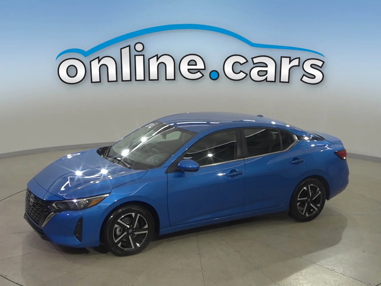 Used 2024 Blue Nissan SV image 1