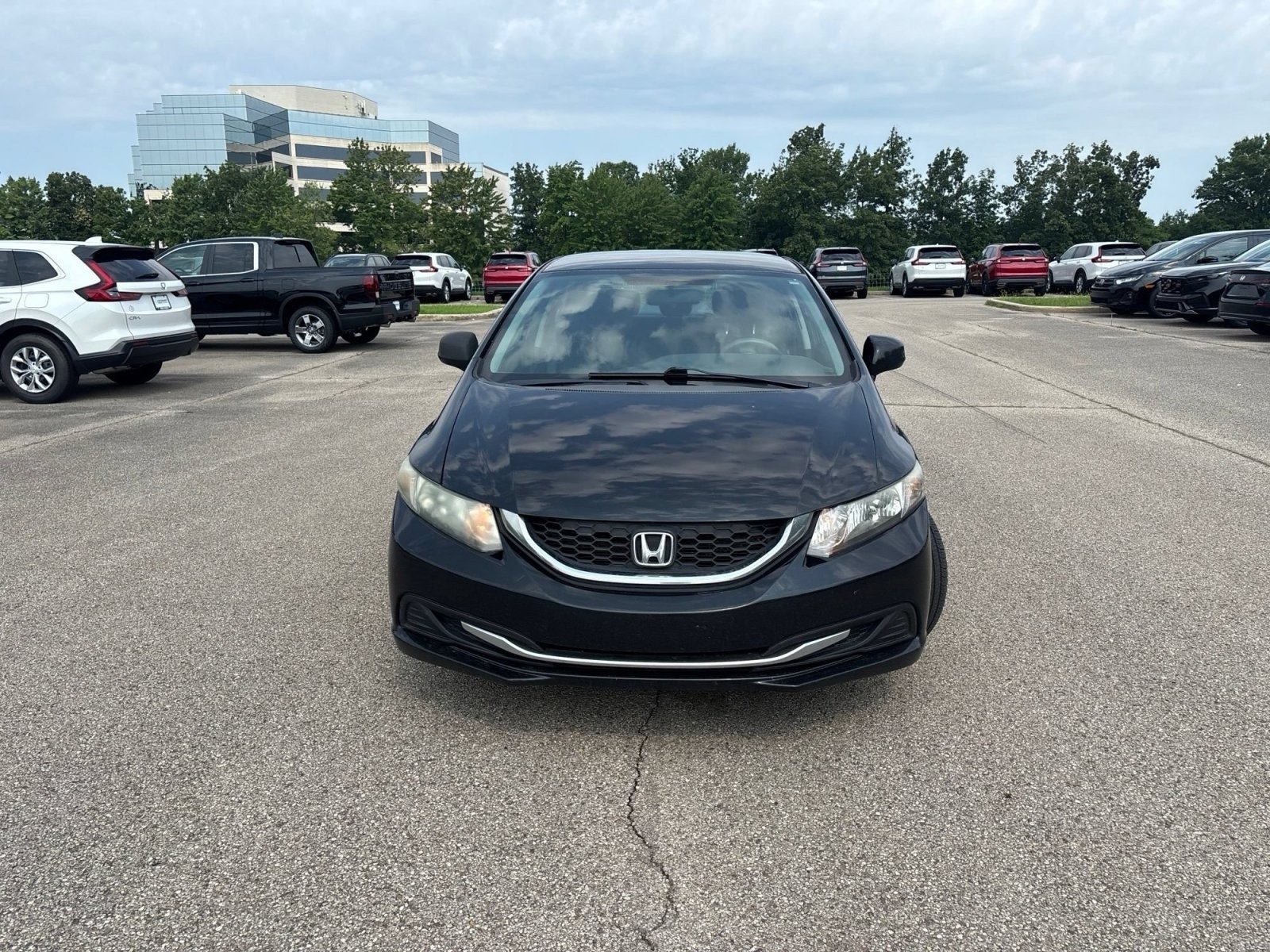 Used 2013 Crystal Black Pearl Honda LX image 13
