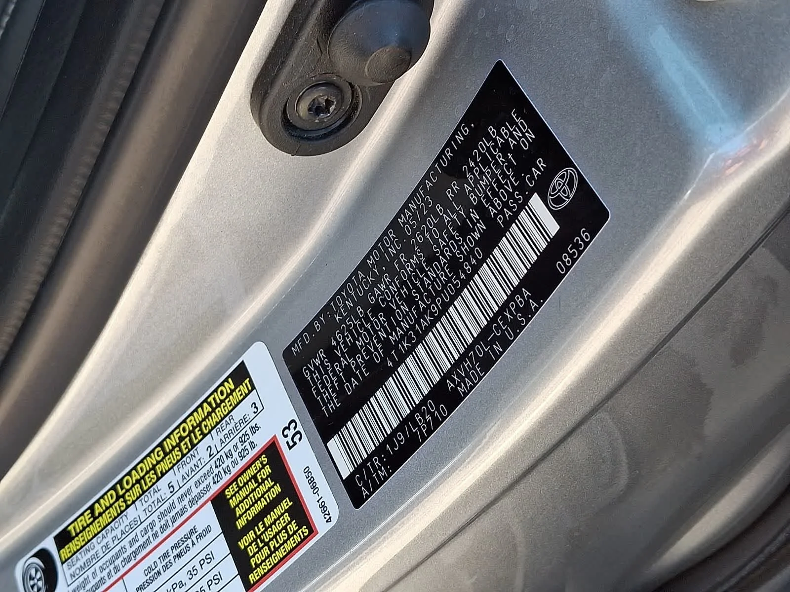 Certified Used 2023 Celestial Silver Metallic Toyota Hybrid XSE image 32